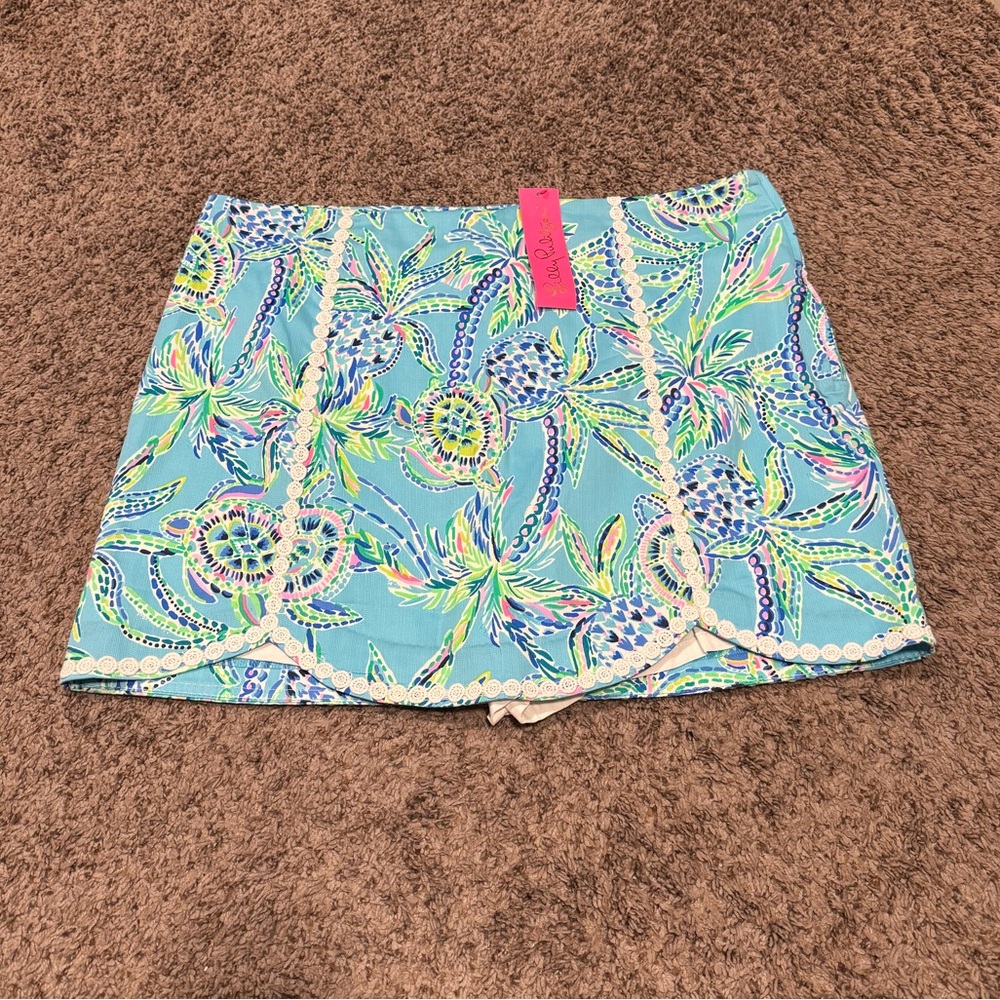 Lilly Pulitzer Patty Skort in Bermuda Blue